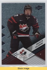 2024 Team Canada Juniors Patterned Foilboard Macklin Celebrini #11 READ 1tb6