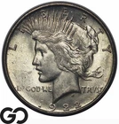 1922-D Peace Dollar, Choice Unc++/BU