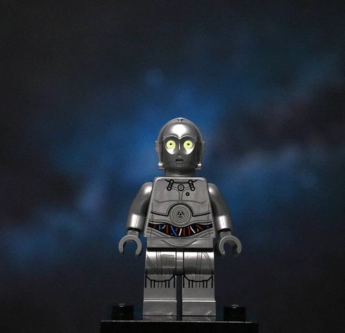 LEGO Star Wars: U-3PO Minifigure - Silver Protocol Droid (sw0766)