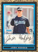 2009 Bowman Chrome Draft Prospects Auto #BDPP5 Josh Hodges, Marlins