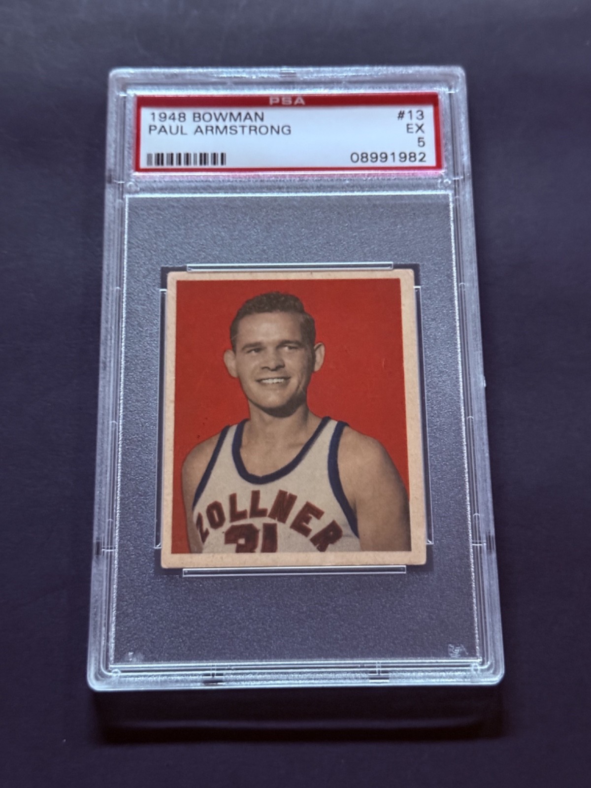 1948 Bowman #13 Paul Armstrong PSA 5