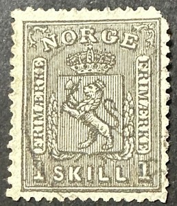 NORWAY   11a  Lovely   Used  Issue  Perf  Flaw
