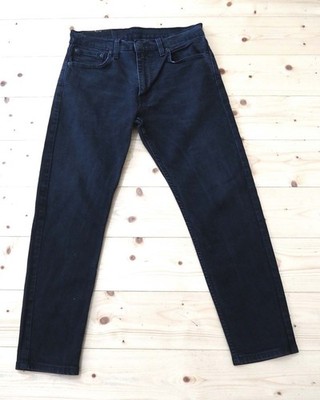 Levi's 512 Herren Jeans Gr W33/L28 schwarz LO-BALL Slim Taper Fit Vintage