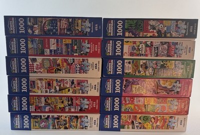 White Mountain 1000 Pieces Puzzles Lot Of 12 Complete Excellent Condition Lot #1