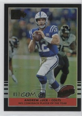 2019 Panini Donruss Highlights Holo 57/100 Andrew Luck #H-16 4f5