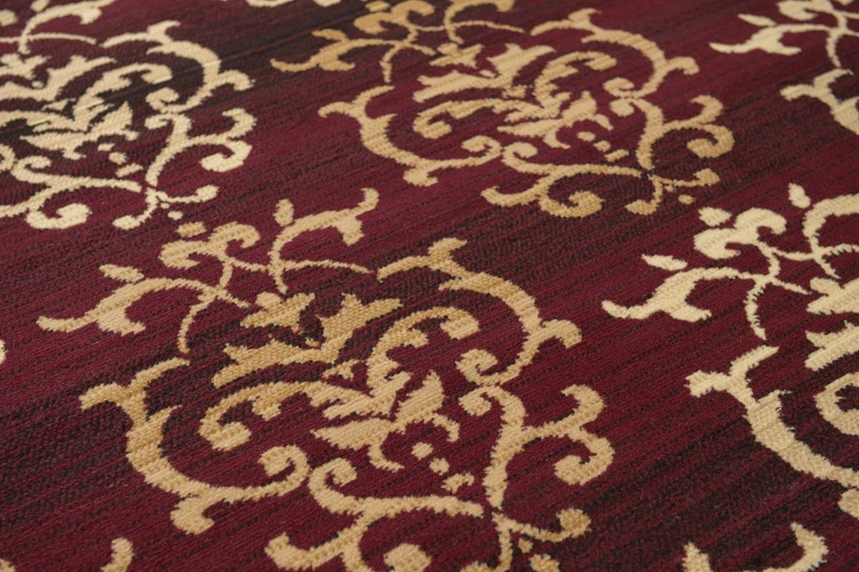 Burgundy Contemporary 2x3 Area Rug United Weavers 851-10734 - Approx 1'11"x3'3" - Image 3 of 3