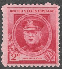 US. 880. 2c. John Philip Sousa, American Composer. MNH. 1940