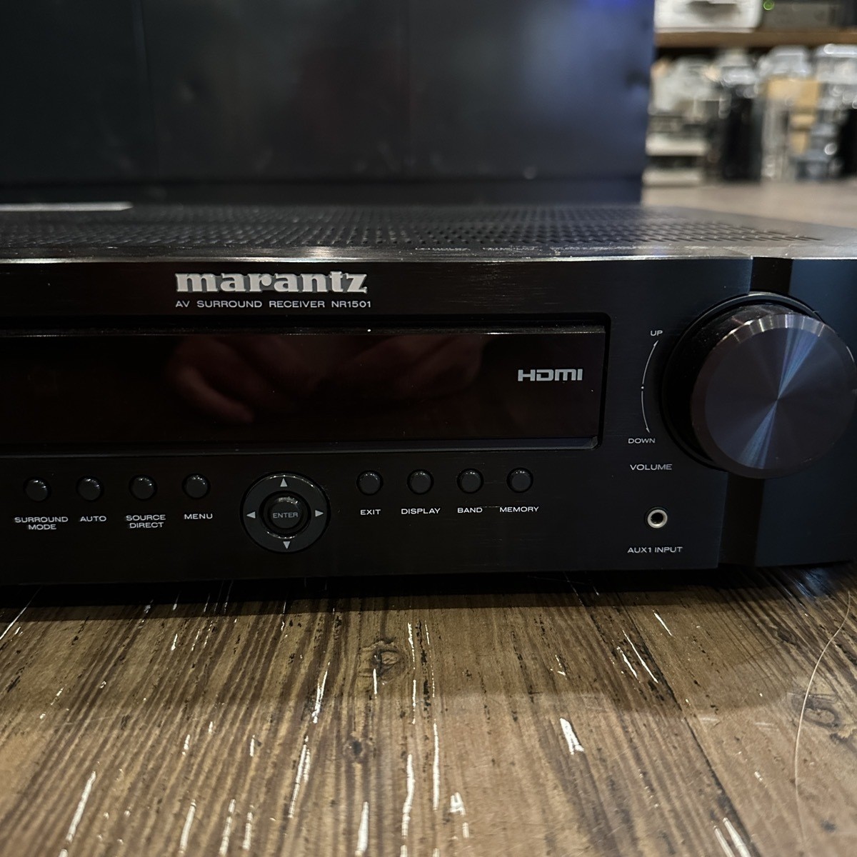 Marantz NR1501 AV Surround Amplifier 7.1ch Slim Body Tested Japan