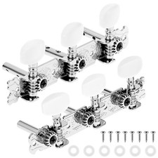 QWORK Classical Guitar Tuners 3R3L Machine Head Tuning Pegs Keys - 2 Pcs...