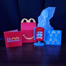 2025 McDonald's Lil McDonald's Happy Meal Toy Display Box Stickers 10