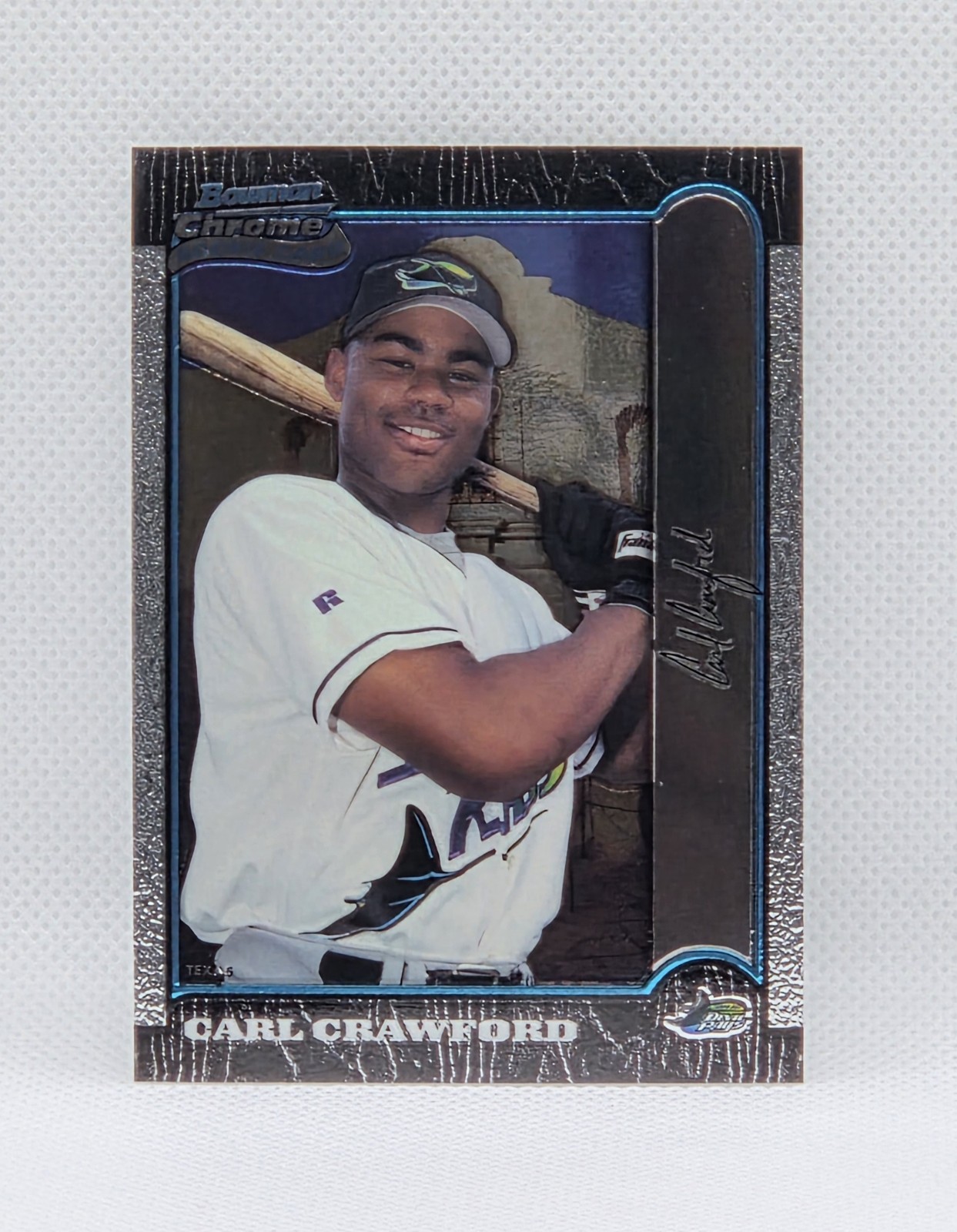 1999 Bowman Chrome International Carl Crawford (RC) #440 RARE!
