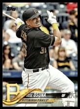 2018 Topps Jose Osuna Pittsburgh Pirates #521