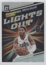 2023-24 Panini Donruss Optic Lights Out Holo Prizm Donovan Mitchell #9 13bp