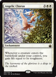 Angelic Chorus - Battlebond #87 Rare MTG