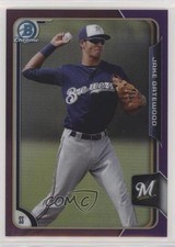 2015 Bowman Chrome Prospects Purple Refractor 26/250 Jacob Gatewood Jake 0l2