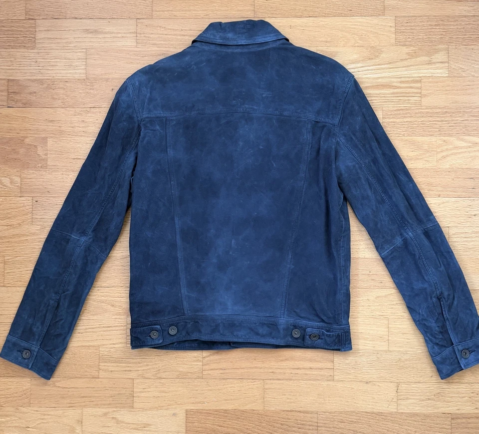 JOHN VARVATOS MENS SUEDE JACKET NEW SMALL DRAKES Aimé Leon Dore Dylan suede - Image 3 of 4