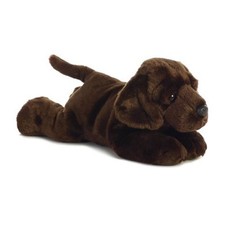 Aurora World Plush - Flopsie - MAX the Chocolate Lab 12 inch - New Stuffed Toy