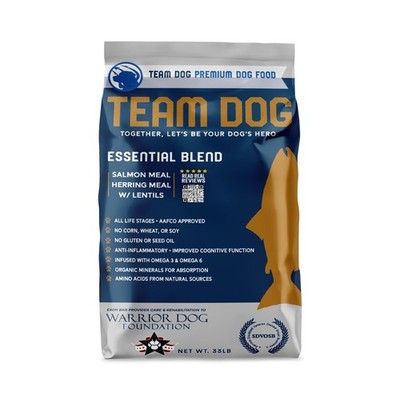 Team Dog Essential Blend Premium Herring & Salmon Dog Food | Sensitive Stomac...