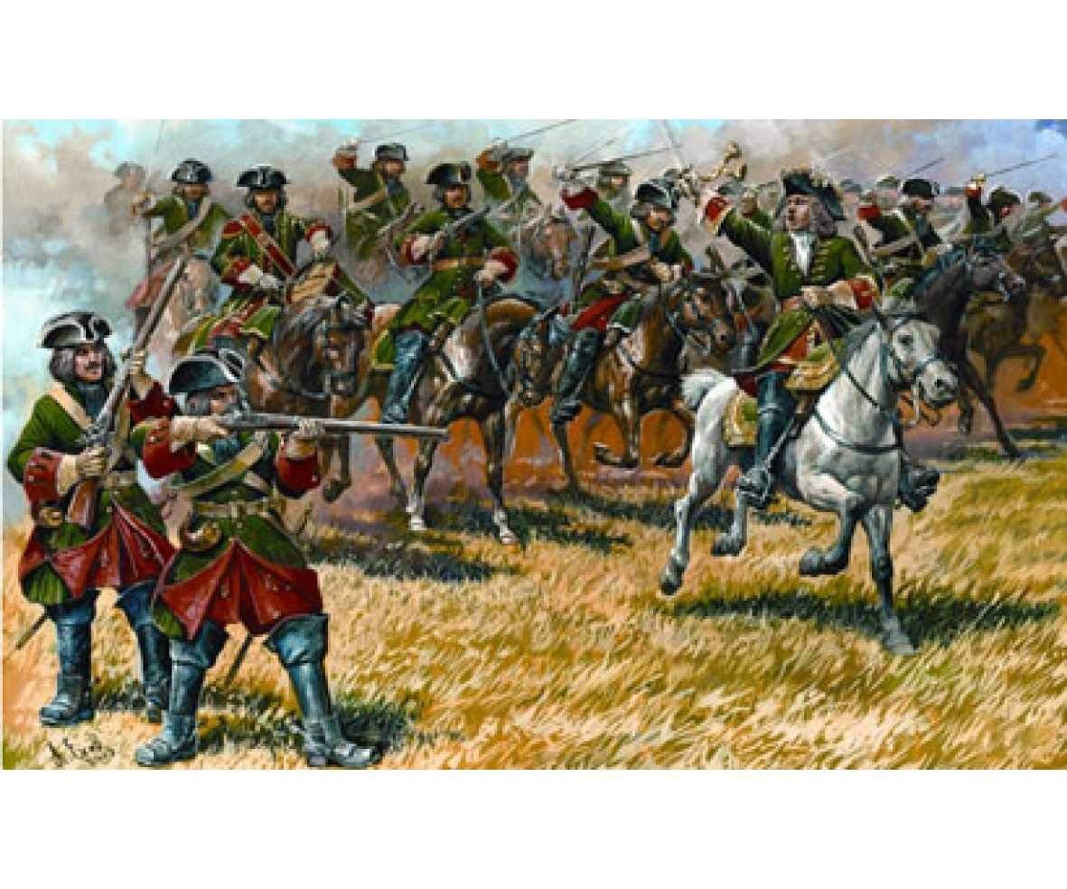 Zvezda 500788072 - 172 Historische-Figuren-Set Dragoner Peter l 4790₽