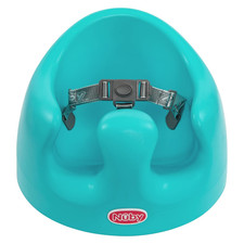 Nuby My Floor Seat - Portable Baby Chair with Soft Foam Cushion, Safety Harness,