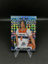2024-25 Panini Mosaic #15 Bub Carrington RC Rookie Introductions Silver Prizm