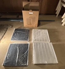 Nispira HEPA Carbon Filter Replacement for Coway Air Purifier AP-1512HH, 2 Sets