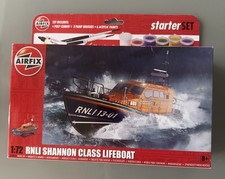 Airfix 1:72 RNLI Shannon Class Lifeboat Starter Set Model Kit