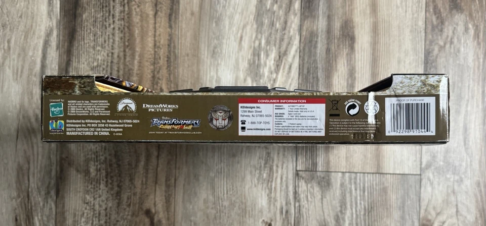 2009 Transformers Revenge of the Fallen Autobot Laptop 💻 BRAND NEW & SEALED!! - Image 4 of 4