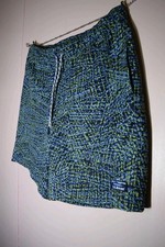 L.L. Bean Mens Swim Trunks Board Shorts Size Medium Geometric Aztec Camping Hike