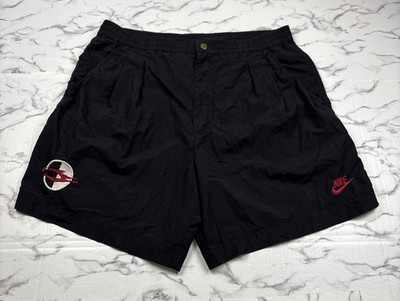 90's VINTAGE 1996-97アーセナル Nike ショーツ Vintage 90s Nike Challenge Court Black Shorts Andre Agassi Tennis