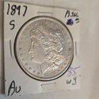 1897-S San Francisco Morgan Silver Dollar $1 Coin 0.9 Fine Uncertified