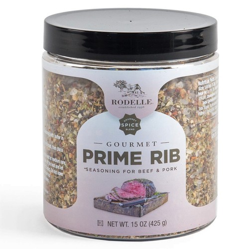 Rodelle Prime Rib Seasoning 15 Ounce Gourmet Spice for Beef and Roasts
