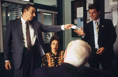 Jerry Orbach As Detective Lennie Briscoe S On Law And Order 1993 Tv Old Photo