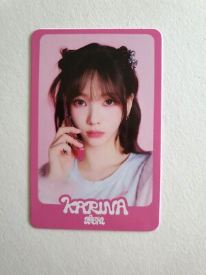 Aespa Come To My illusion Pop Up Store Random Trading Card