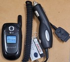 Lg Cg225 - Black ( Cingular / At&T ) Rare Cellular Flip Phone - Bundled