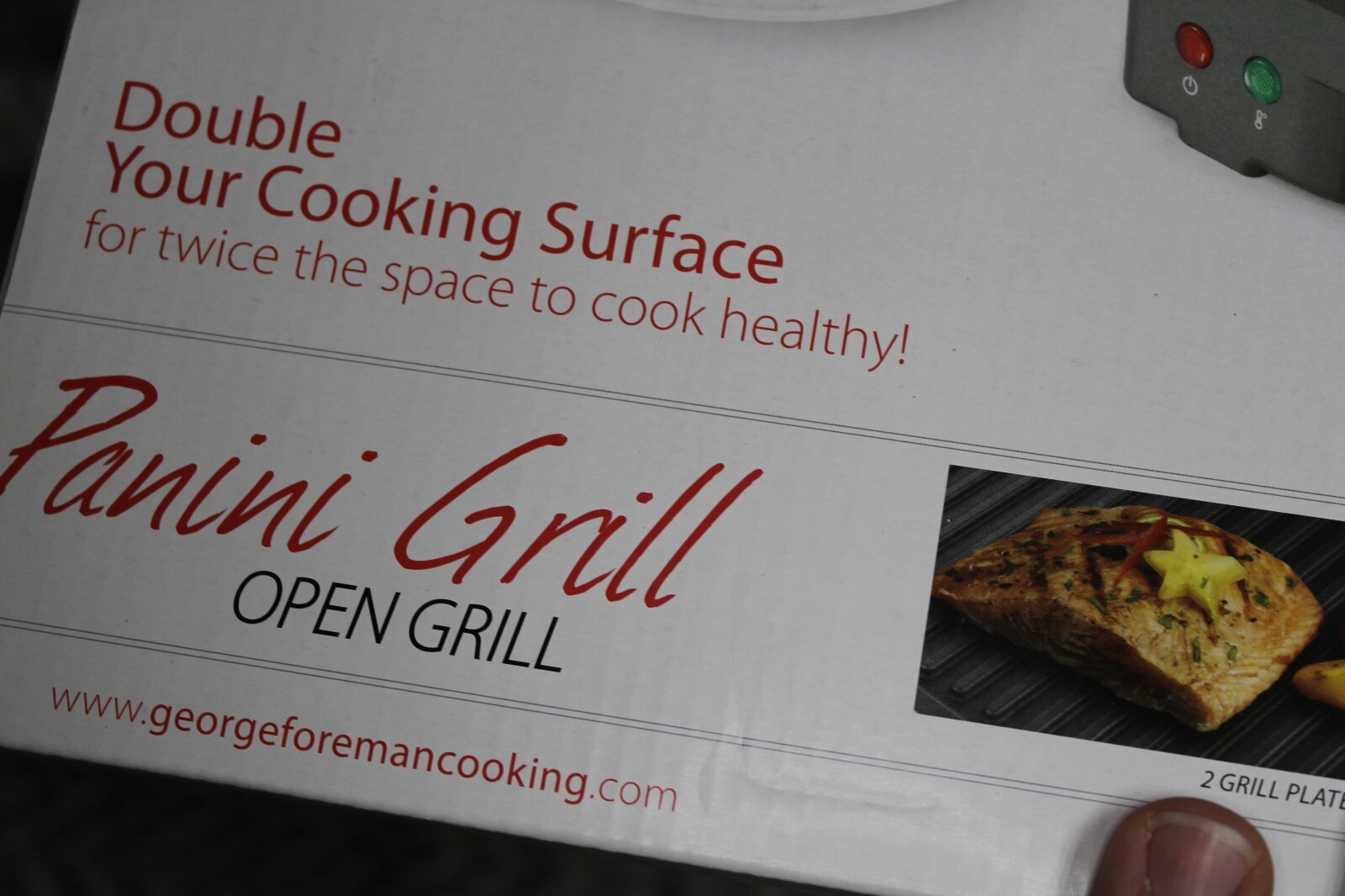 New Foreman panini grill and open grill pn3000t healthy cooking
