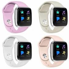Replacement Silicone Loop Wristband For Fitbit Versa 1/2/Lite Watch Band Strap