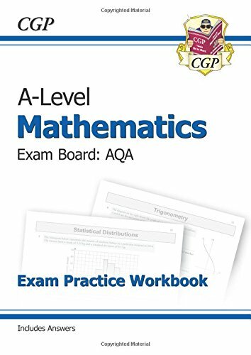 New A-Level Maths for AQA: Year 1 & 2 Exam Practice Workbook (CGP A-Level Maths