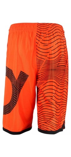 Nike KD Surge Statement Basketball Shorts Mesh Orange Black Boys SzXL 683479-891 - Picture 5 of 6