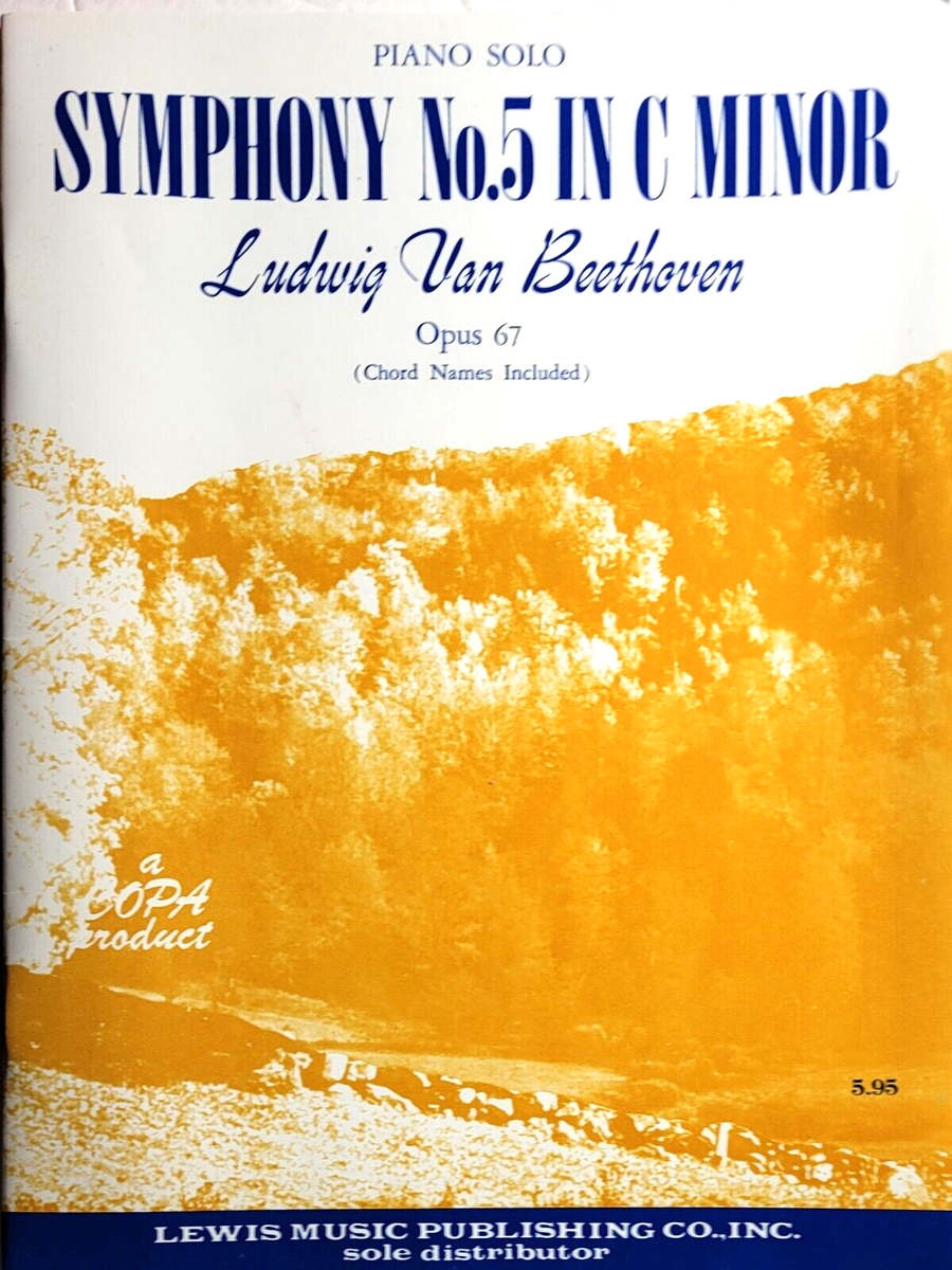 Beethoven Symphonie Nr. 5 　フルスコア(旧版) Beethoven: Symphony No. 5 in C Minor, Op. 67 (Full Score): Ludwig