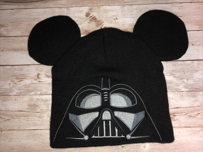 Darth Vader Beanie Hat Mouse Ears 