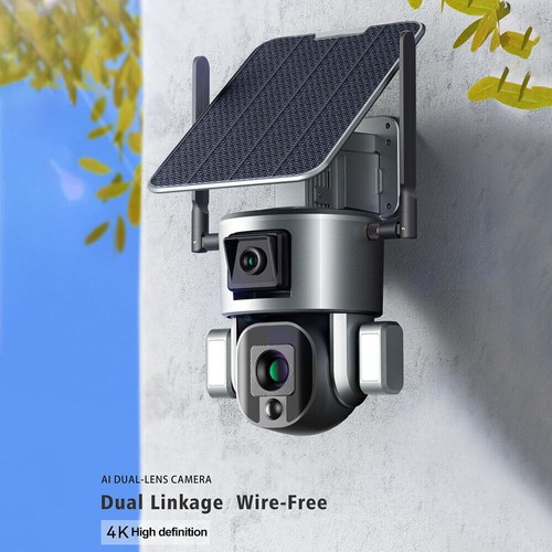 iBirdView Solar Power 4K 8MP IR Camera 4/10X Zoom 4G Wifi IP Video Recorder New - Picture 15 of 19