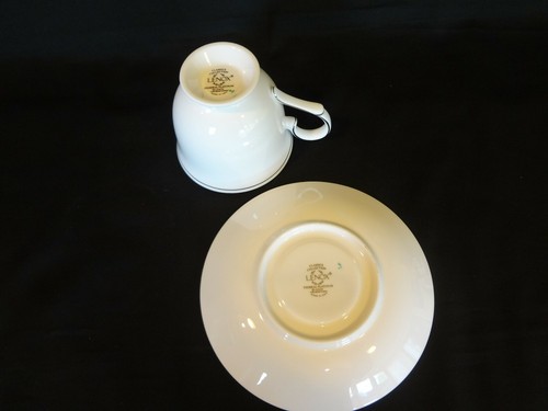 Lenox China Classic Collection Federal Platinum - Set of 4 Cups and Saucers - Imagen 6 de 6