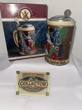 Budweiser 1995 Archives Series  IV Mirror Of Truth Stein #01048 Box COA