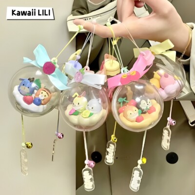 ディズニー　ディズニーストア　パルス　PALS fifi フィフィ　ミニ　ピン MINISO Disney Ufufy Flowery Wind Chime Series Blind Box Confirmed