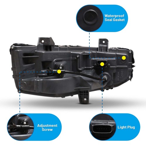 LED Fog Light Kit With Sequential Turn Signal For 2018-2023 Ford Mustang 2-Door - Picture 3 of 3