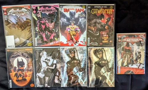 DC Comics Batman/Catwoman:The Gotham War 9 Comics