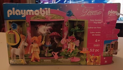 Playmobil 5661 Fairy Garden Play Box - Fairies, Unicorn PARTS