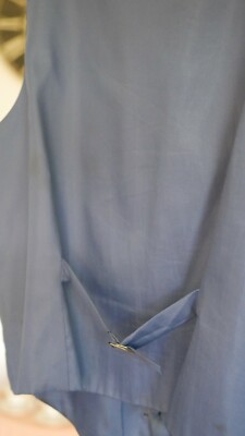 Gilet En Cuir Vintage Taille XL - Année 1984 - Style Moto - Occasion Très Bon état