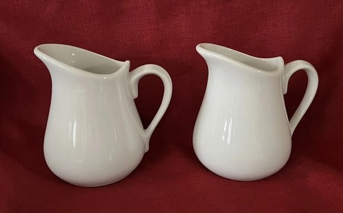 BIA CORDON BLEU White Small Pitchers/ Creamers Set Of 2